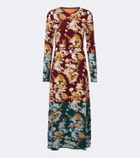 La DoubleJ Coven jacquard cotton-blend midi dress