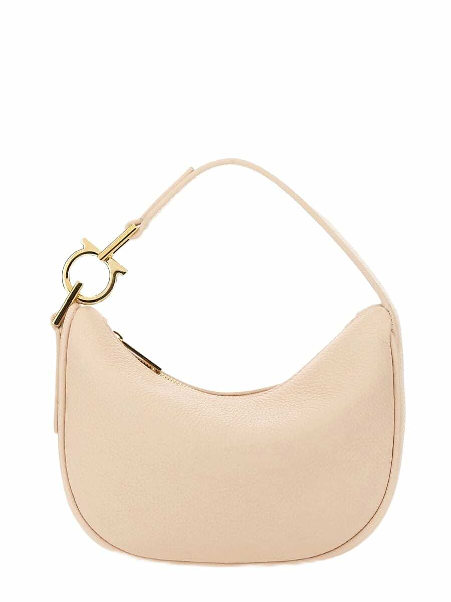 FERRAGAMO - Mini Leather Hobo Bag Salvatore Ferragamo