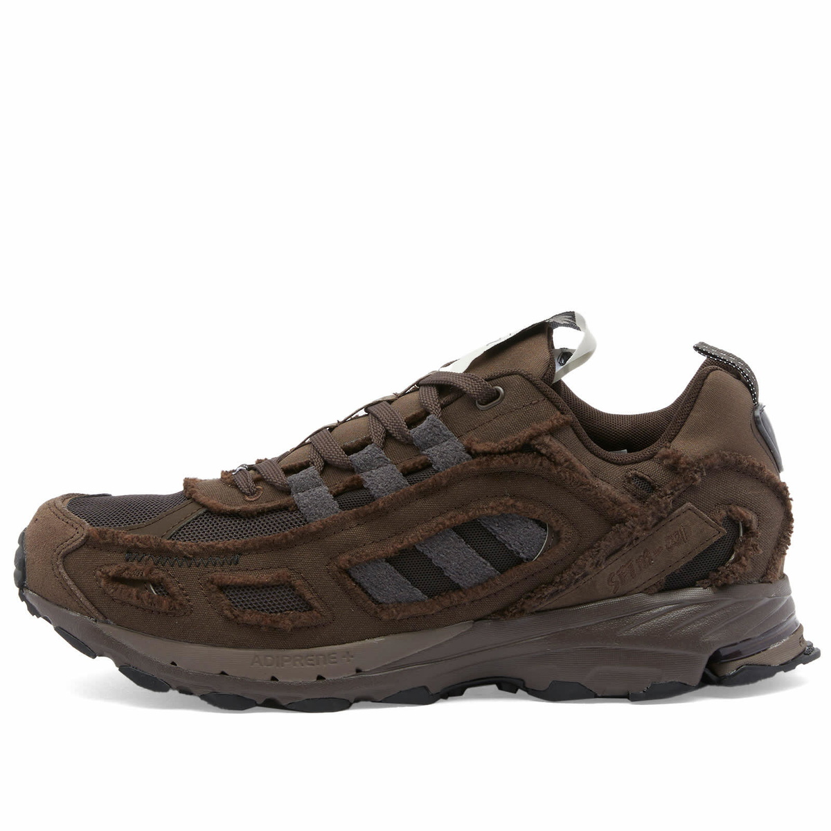新品 adidas SHADOWTURF SFTM 23cm Adidas x SFTM Shadowturf Sneakers in Dark Brown/Night Brown adidas