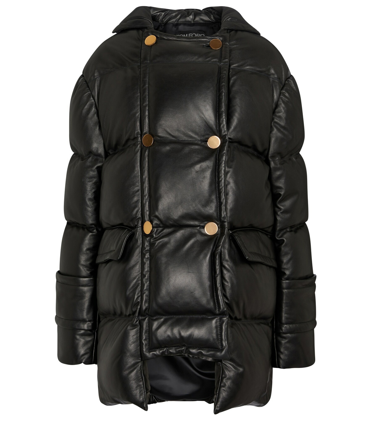 Tom Ford Python Puffer Tom Ford - Leather puffer jacket TOM FORD