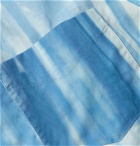A.P.C. - Joseph Tie-Dyed Cotton-Poplin Shirt - Blue