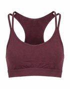 Tory Sport Womens Top Burgundy