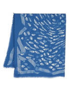 ALEXANDER MCQUEEN - Vortex Print Biker Scarf