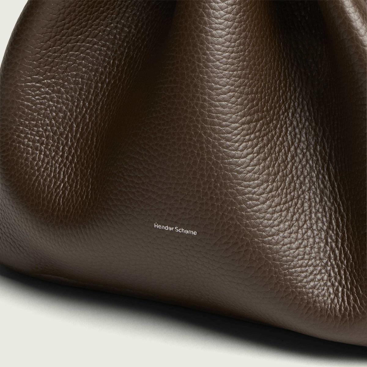 Hender Scheme Bucket Bag in Dark Brown