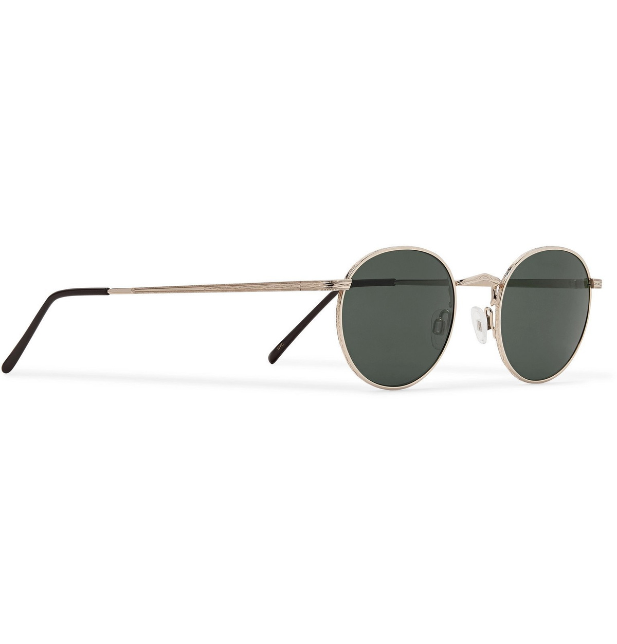 Moscot - Dov Round-Frame Gold-Tone Sunglasses - Gold Moscot