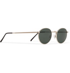 Moscot - Dov Round-Frame Gold-Tone Sunglasses - Gold