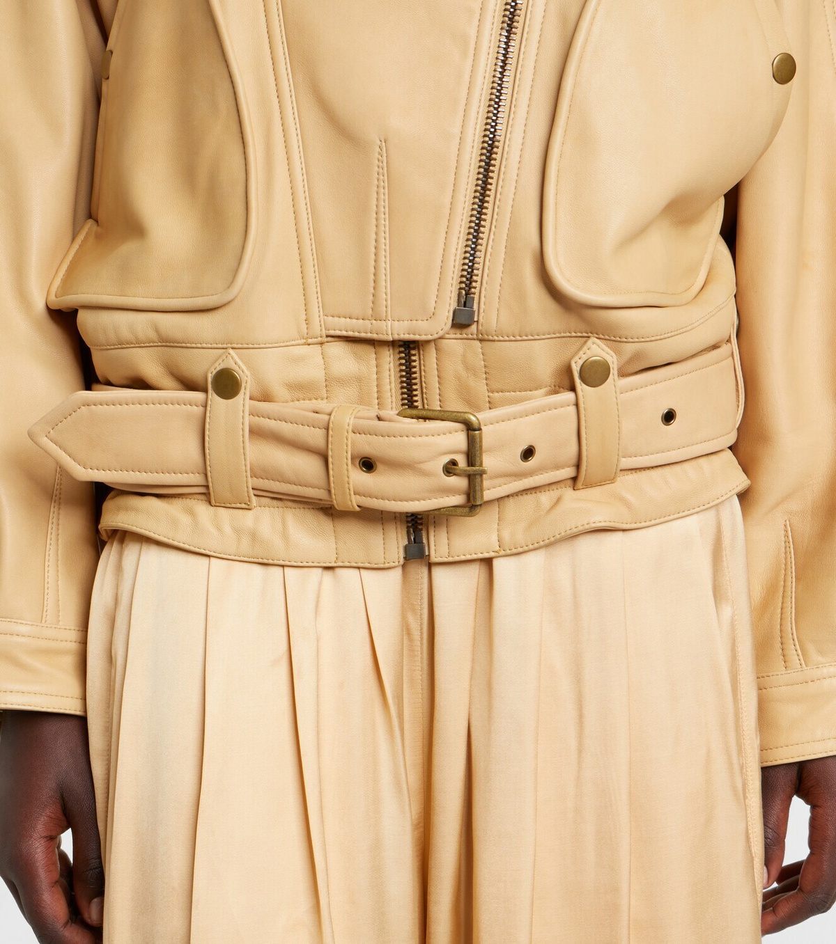 Isabel Marant Farza leather jacket