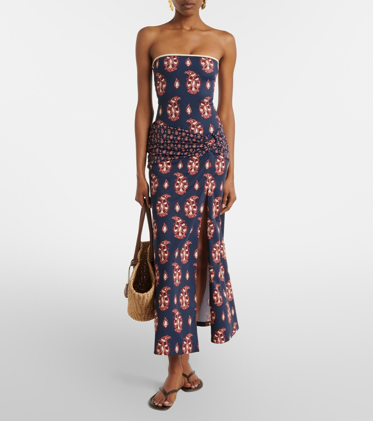 Johanna Ortiz Printed maxi skirt