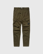 C.P. Company Satin Stretch Pants   Cargo Pant Green - Mens - Cargo Pants
