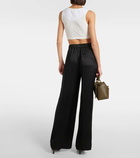 Loewe Silk wide-leg pants