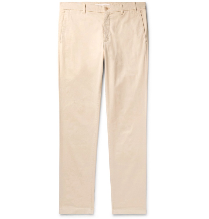 Photo: Norse Projects - Aros Slim-Fit Cotton-Twill Chinos - Neutrals