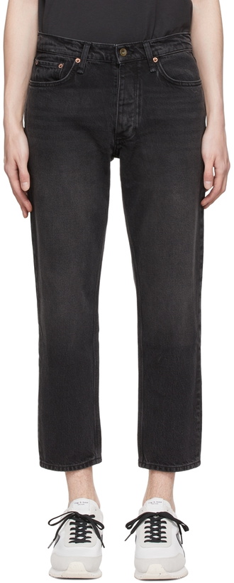 Photo: rag & bone Black Beck Jeans