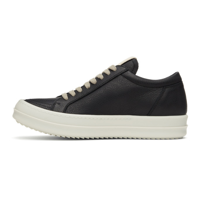 Rick Owens Black Low-Top Sneakers Rick Owens