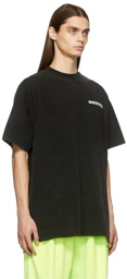 Balenciaga Black Turn Slit T-Shirt