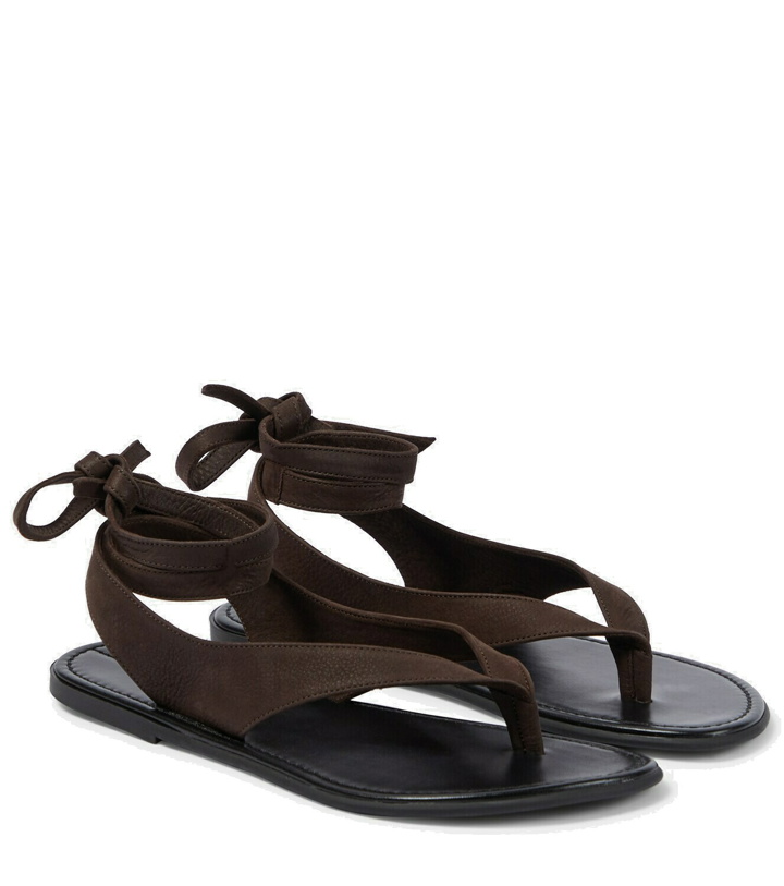 Photo: The Row Leather thong sandals