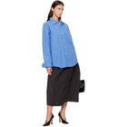 Studio Nicholson Brown Bryde Midi Skirt