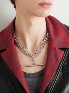 McQueen - Sling Palladium-Coated Necklace