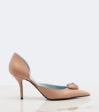 Valentino Garavani Cœur Royal leather pumps