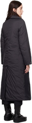 Y-3 Black Padded Coat
