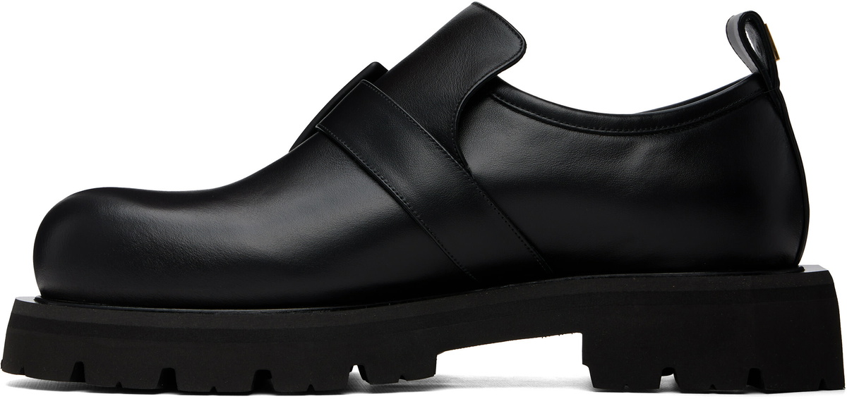 BALMAIN Black Anthem Loafers