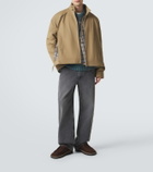 Loewe Layered cotton gabardine jacket