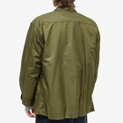 Engineered Garments Men's Jungle Fatigue Jacket in Olive Nylon Micro Ripstop