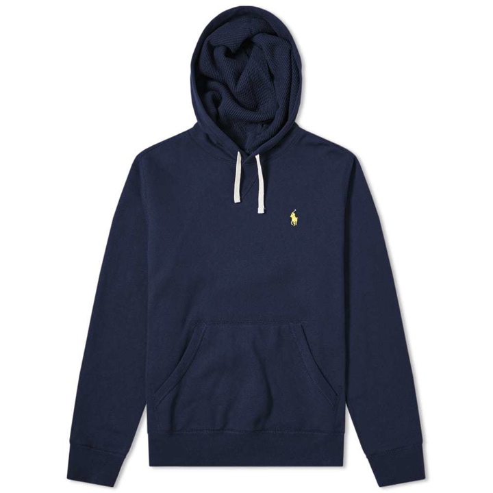 Photo: Polo Ralph Lauren Vintage Fleece Popover Hoody Cruise Navy