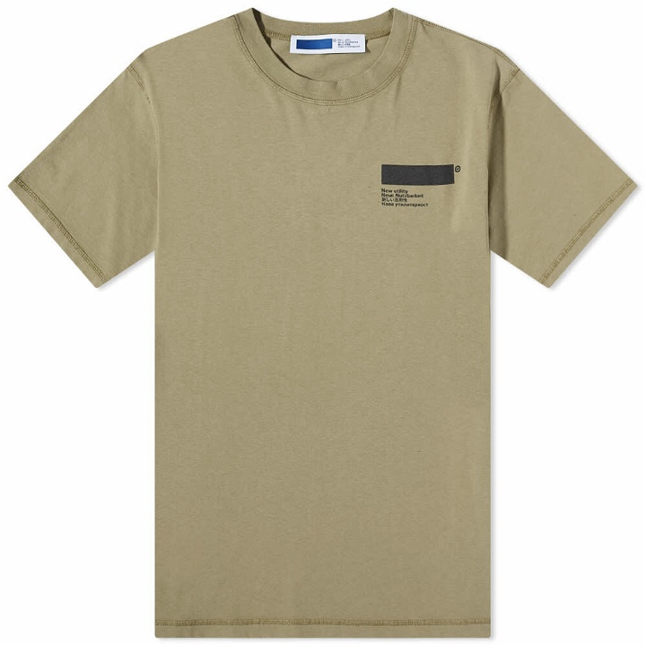 Photo: Affix Men's Standardised Logo T-Shirt in Soft Olive