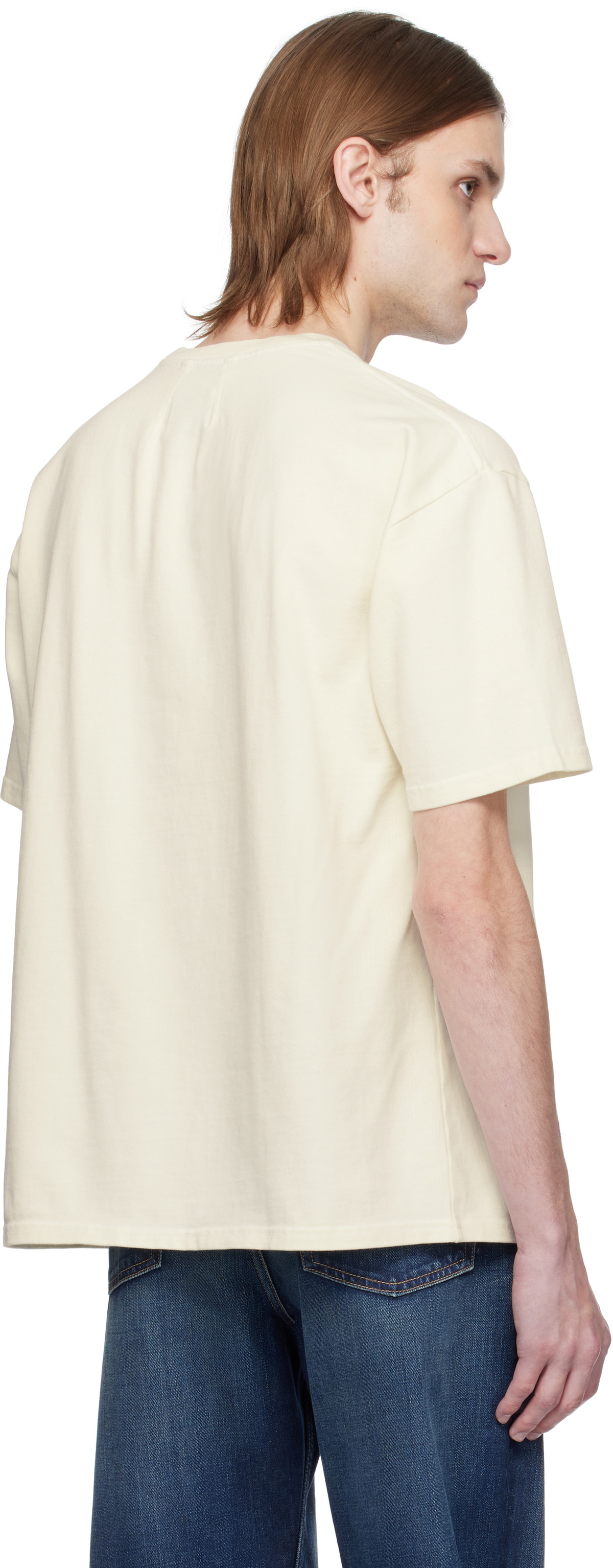 ★Rhude★ オフホワイト Hotel Di Monaco Tシャツ HOTEL DI MONACO TEE – R H U D E