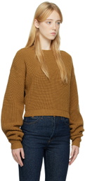 Quira SSENSE Exclusive Brown Raglan Sweater