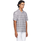 Fendi Black and White Joshua Vides Edition Short Sleeve Shirt