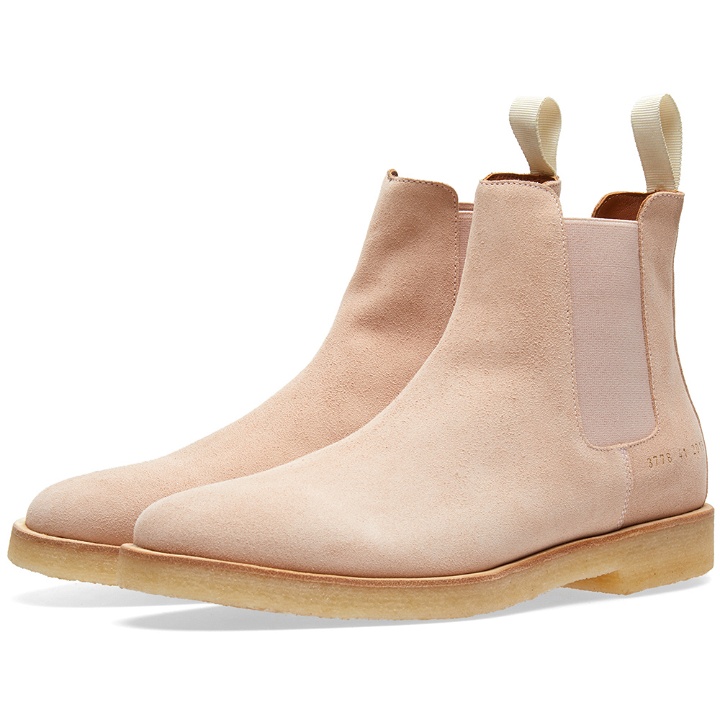 Photo: Woman by Common Projects Chelsea Boot