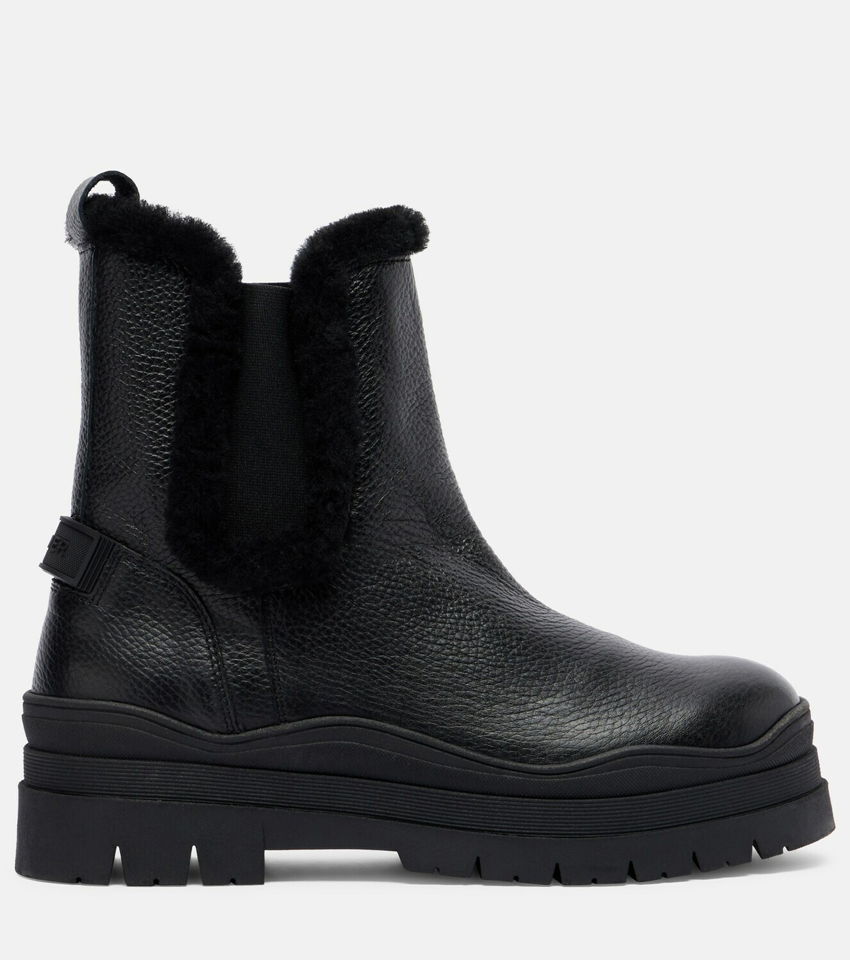 Bogner Arosa shearling-lined leather Chelsea boots