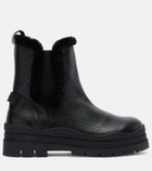 Bogner Arosa shearling-lined leather Chelsea boots