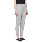 Maison Kitsune Grey Classic Tricolor Fox Lounge Pants