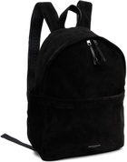WOOYOUNGMI Black Suede Backpack