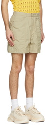 WOOYOUNGMI Beige Nylon Shorts