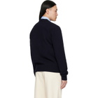 A.P.C. Navy Kevin Cardigan