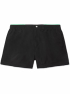 Bottega Veneta - Slim-Fit Short-Length Swim Shorts - Black
