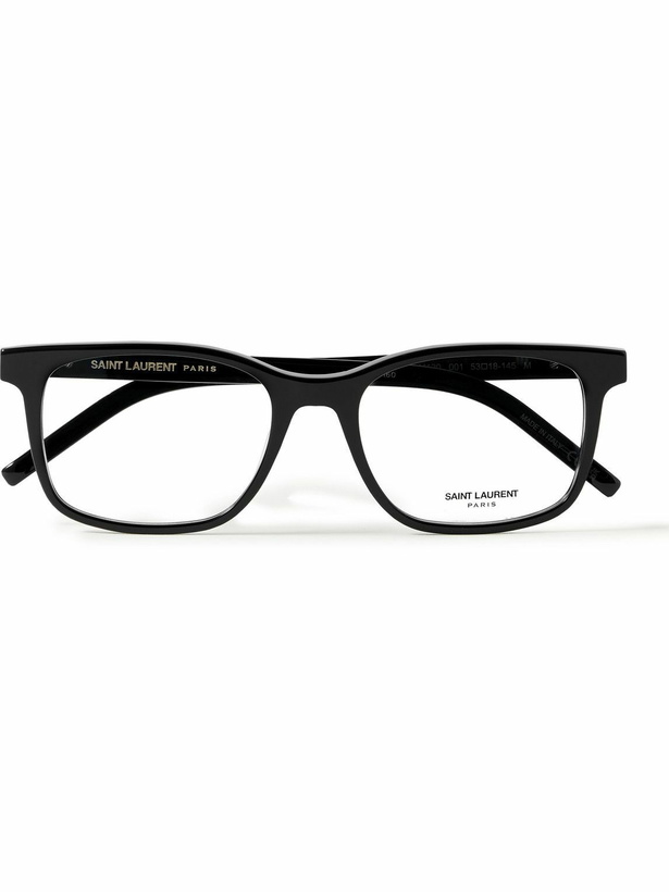 Photo: SAINT LAURENT - D-Frame Acetate Optical Glasses