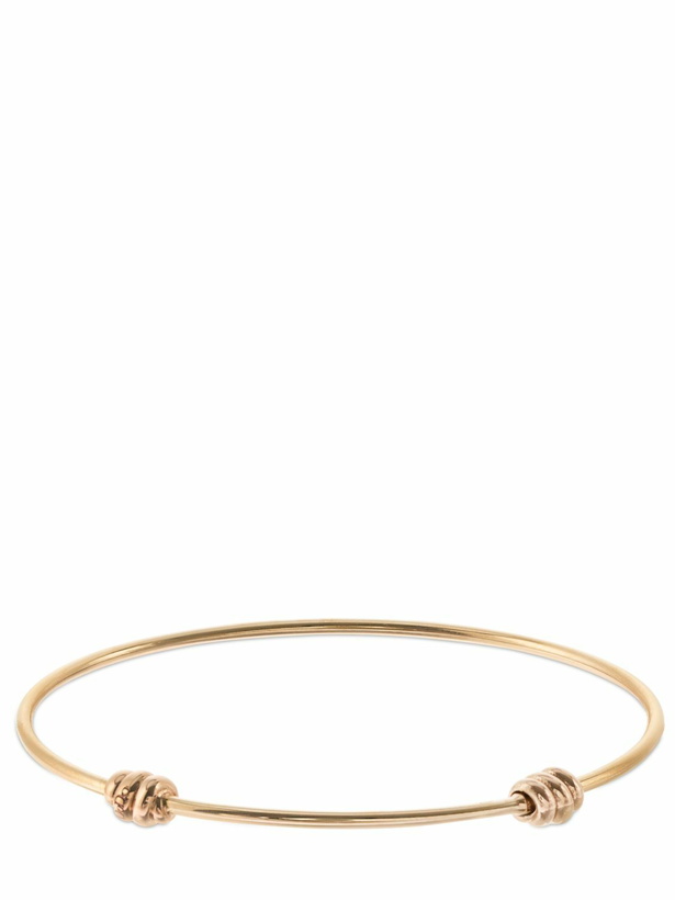 Photo: DODO - 9kt Rose Gold Nodo Bangle Bracelet