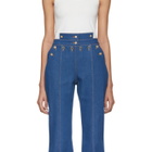 Kreist Blue Sailor High-Rise Jeans