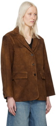 Nothing Written Brown Norman Leather Jacket