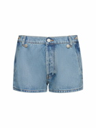 COPERNI - Open-hip Cotton Denim Shorts