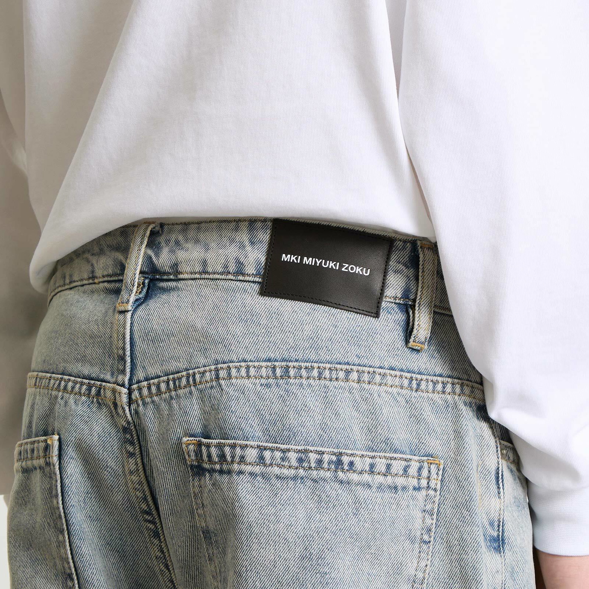 MKI Men's Denim Classic Jean in Bleach Wash