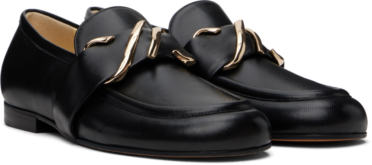 Proenza Schouler Black Monogram Loafers