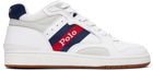 Polo Ralph Lauren White Polo CRT Sneakers