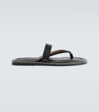 Dries Van Noten Leather thong sandals