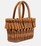 Loewe - Tubular Basket leather tote bag