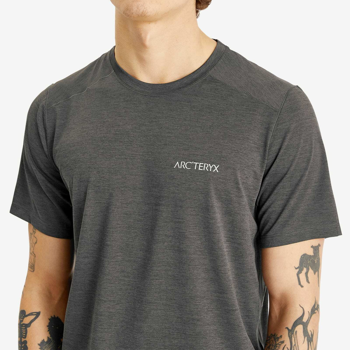 Arc'teryx Men's Cormac Arc'Bird Logo T-Shirt in Black